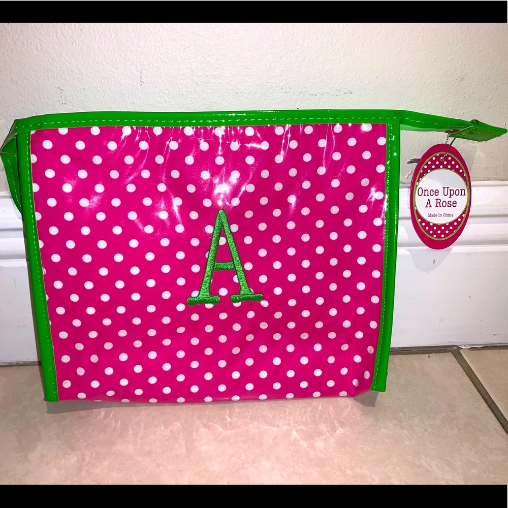 NWT “A” Pouch for Travel/Personal Items